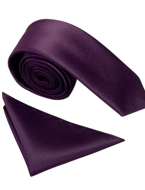 ست کراوات و دستمال جیب مردانه کد KS004