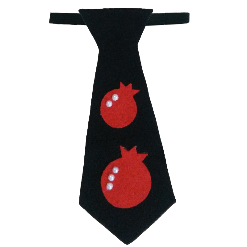 کراوات پسرانه طرح انار مدل 104