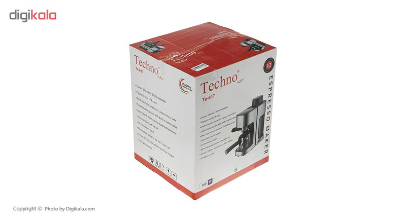 اسپرسو ساز تکنو مدل Te-817