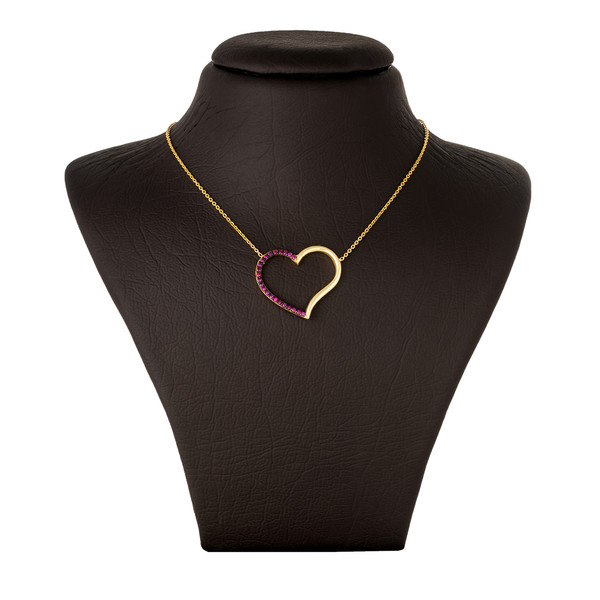 گردنبند طلا 18 عیار زنانه جواهری سون مدل 2386