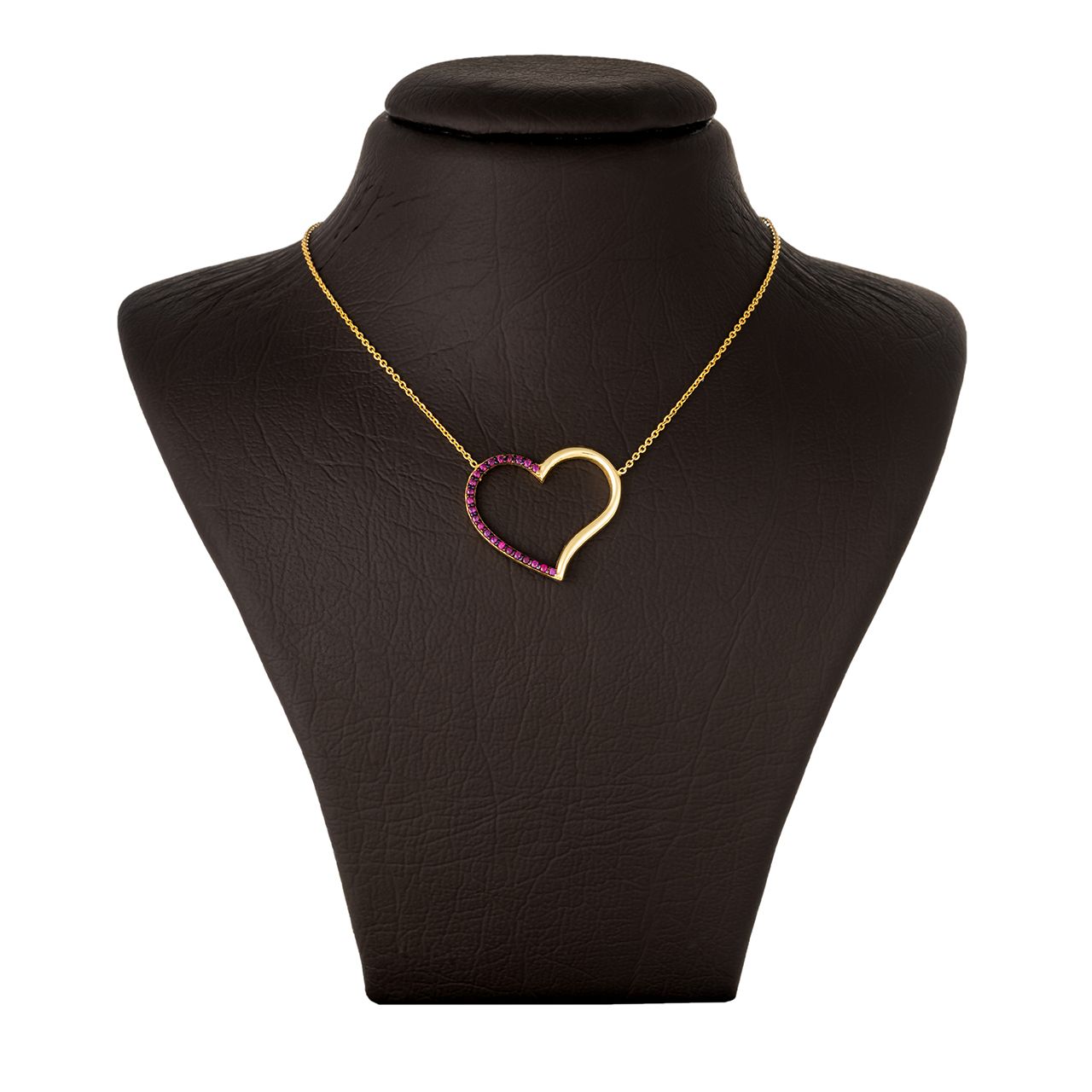 گردنبند طلا 18 عیار زنانه جواهری سون مدل 2386 -  - 1