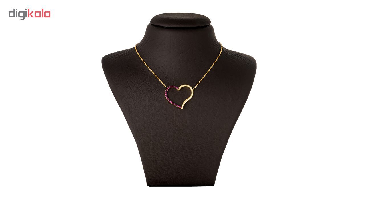 گردنبند طلا 18 عیار زنانه جواهری سون مدل 2386 -  - 2
