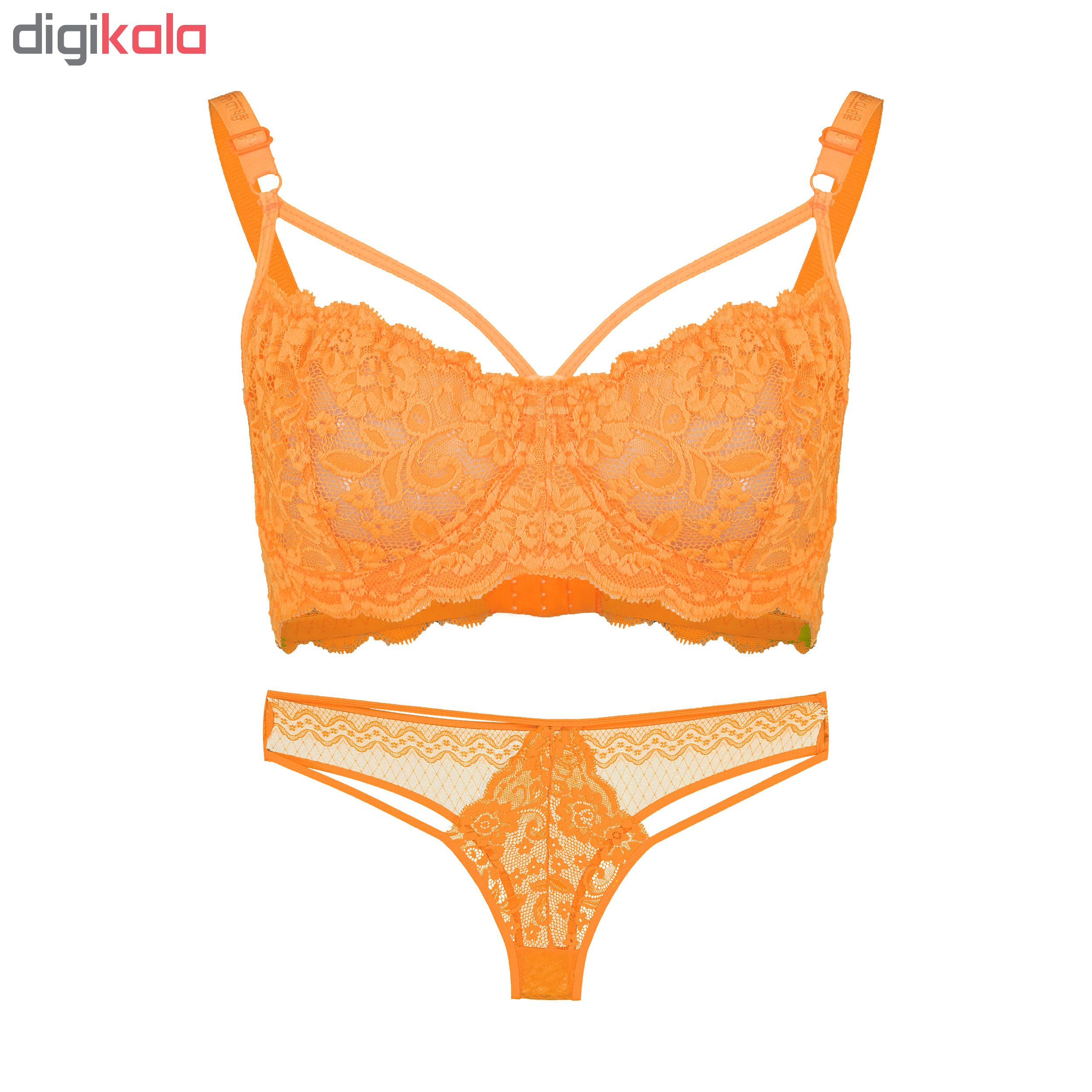 ست شورت و سوتین زنانه کد gol1