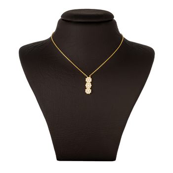 گردنبند طلا 18 عیار زنانه جواهری سون مدل 2387