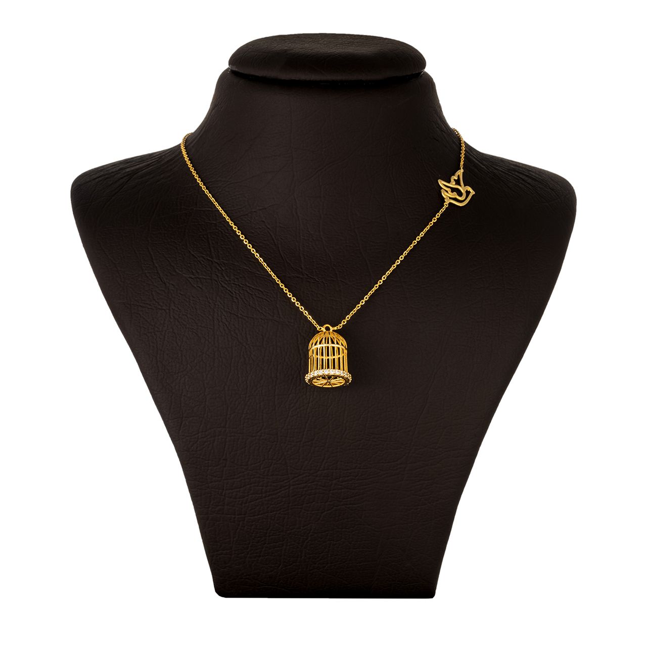 گردنبند طلا 18 عیار زنانه جواهری سون مدل 2388