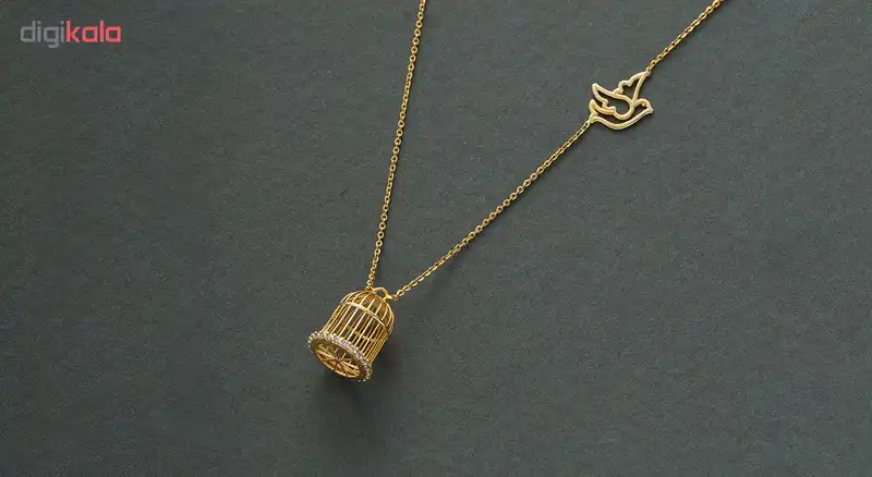 گردنبند طلا 18 عیار زنانه جواهری سون مدل 2388