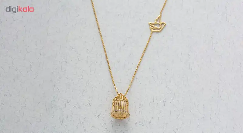 گردنبند طلا 18 عیار زنانه جواهری سون مدل 2388