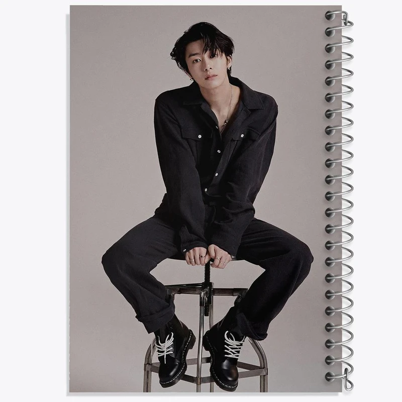 دفتر لیست خرید 50 برگ خندالو طرح هیونگ وون گروه مانستا اکس MONSTA X کد 21179