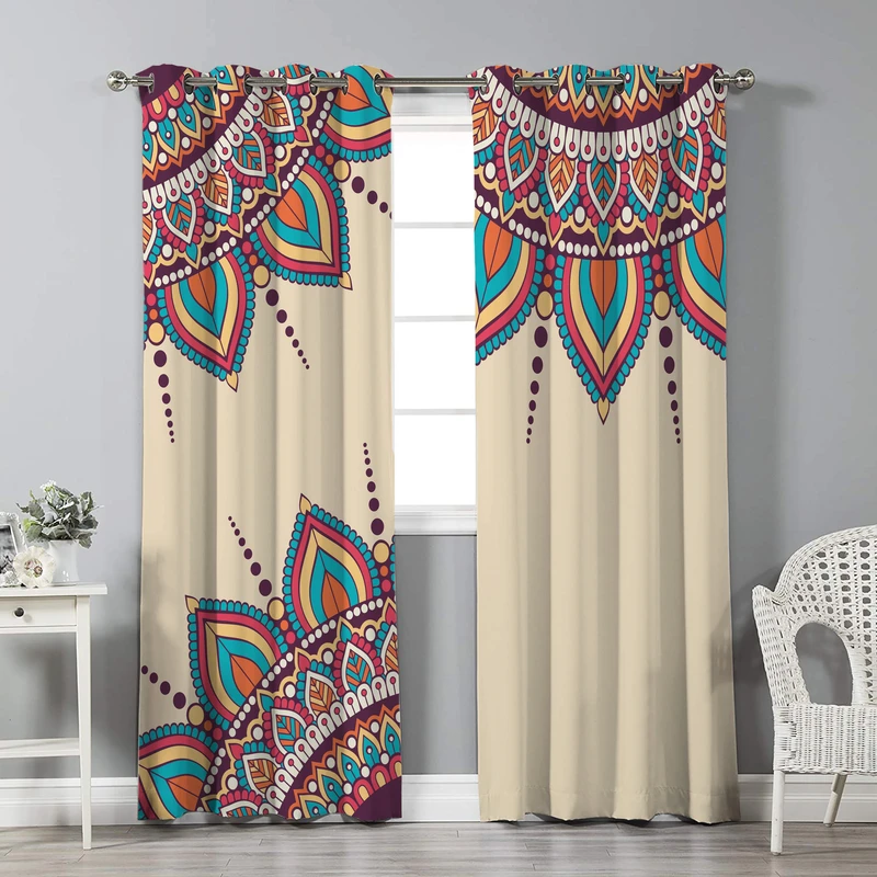 پرده نیروانا مدل pm1577 سایز 280 × 140 سانتی متر