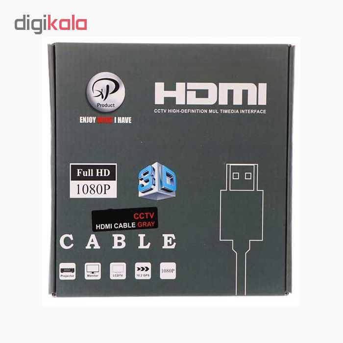 کابل HDMI ایکس پی-پروداکت مدل CC108 طول 5 متر 1