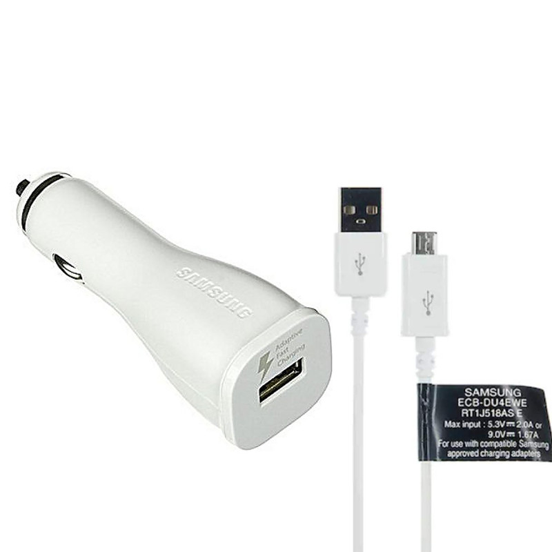 شارژر فندکی مدل EP-LN915U به همراه کابل تبدیل microUSB