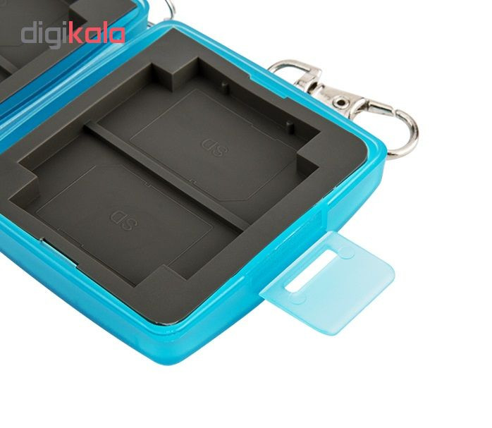 کیف محافظ کارت حافظه جی جی سی مدل MC-6D