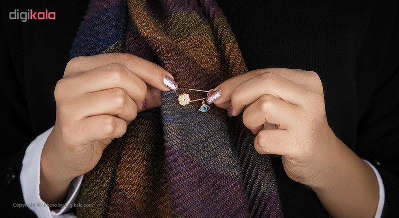 سنجاق سینه طلا 18 عیار زنانه کد 209