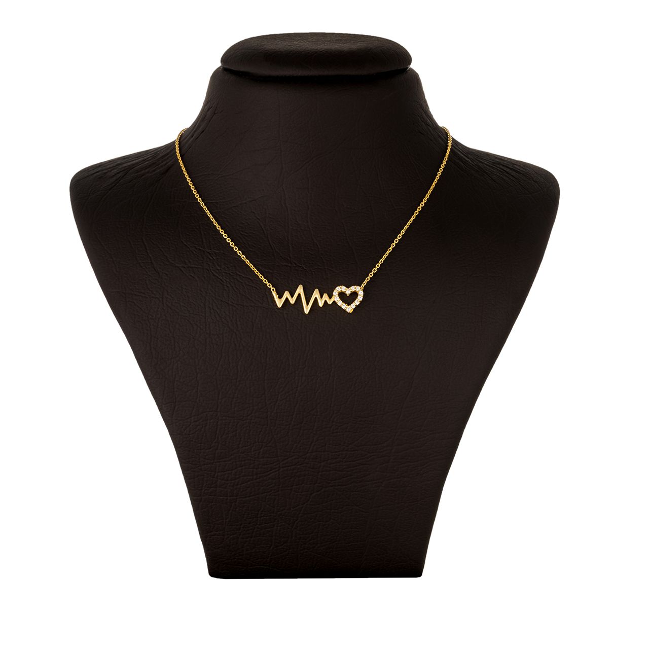 گردنبند طلا 18 عیار زنانه جواهری سون مدل 2393 -  - 1