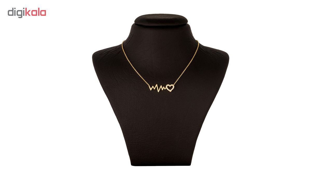 گردنبند طلا 18 عیار زنانه جواهری سون مدل 2393 -  - 2