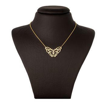گردنبند طلا 18 عیار زنانه جواهری سون مدل 2394