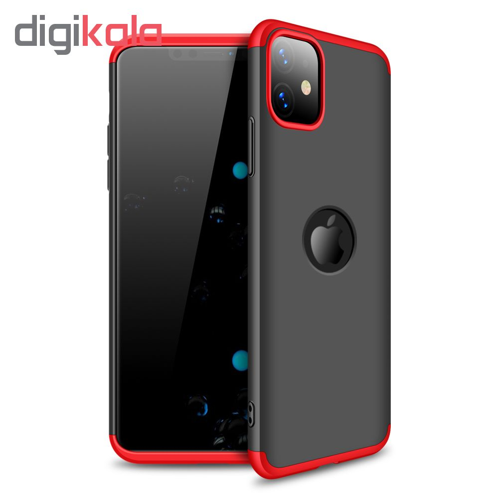 کاور 360 درجه جی کی کی مدل GKIP11 مناسب برای گوشی موبایل اپل Iphone 11 کاور 360 درجه جی کی کی مدل GKIP11 مناسب برای گوشی موبایل اپل Iphone 11