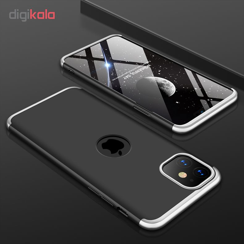 کاور 360 درجه جی کی کی مدل GKIP11 مناسب برای گوشی موبایل اپل Iphone 11 کاور 360 درجه جی کی کی مدل GKIP11 مناسب برای گوشی موبایل اپل Iphone 11