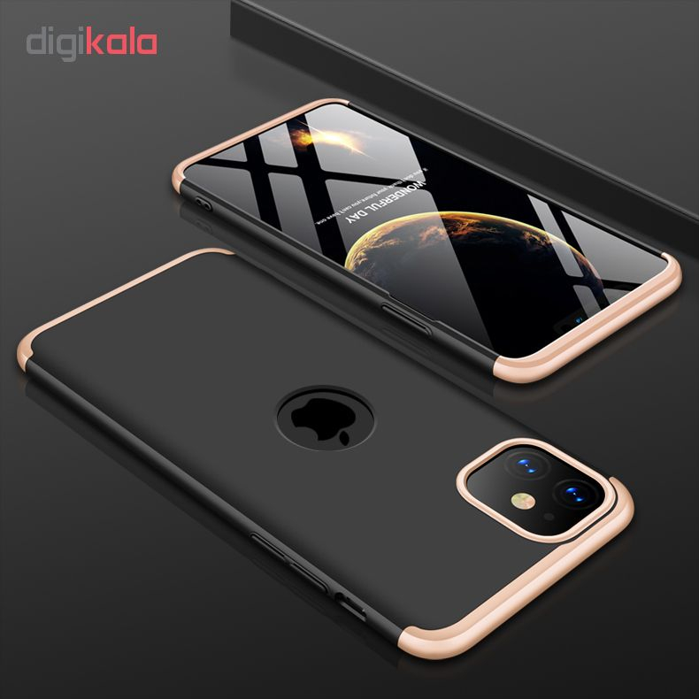 کاور 360 درجه جی کی کی مدل GKIP11 مناسب برای گوشی موبایل اپل Iphone 11 کاور 360 درجه جی کی کی مدل GKIP11 مناسب برای گوشی موبایل اپل Iphone 11