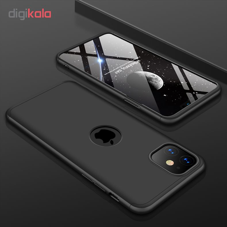 کاور 360 درجه جی کی کی مدل GKIP11 مناسب برای گوشی موبایل اپل Iphone 11 کاور 360 درجه جی کی کی مدل GKIP11 مناسب برای گوشی موبایل اپل Iphone 11