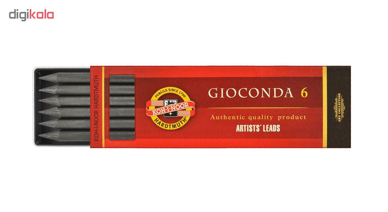 نوک اتود طراحی 5 میلی متری کوه نور مدل 4865 بسته 6 عددی