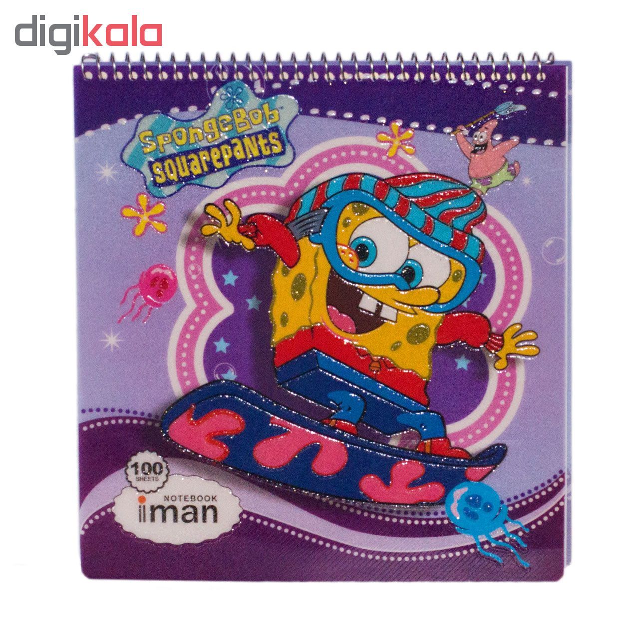 دفتر نقاشی 100 برگ ایمان کد E01 main 1 1