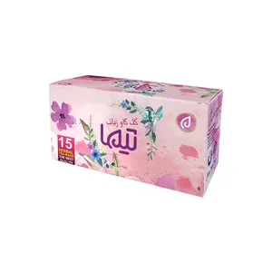 دمنوش کیسه ای گل گاو زبان تیما بسته 15 عددی