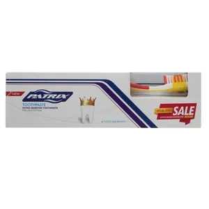 مسواک و خمیر دندان پاتریکس مدل PRO PROTECTION