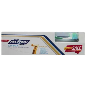 مسواک و خمیر دندان پاتریکس مدل EXTRA PROTECTION