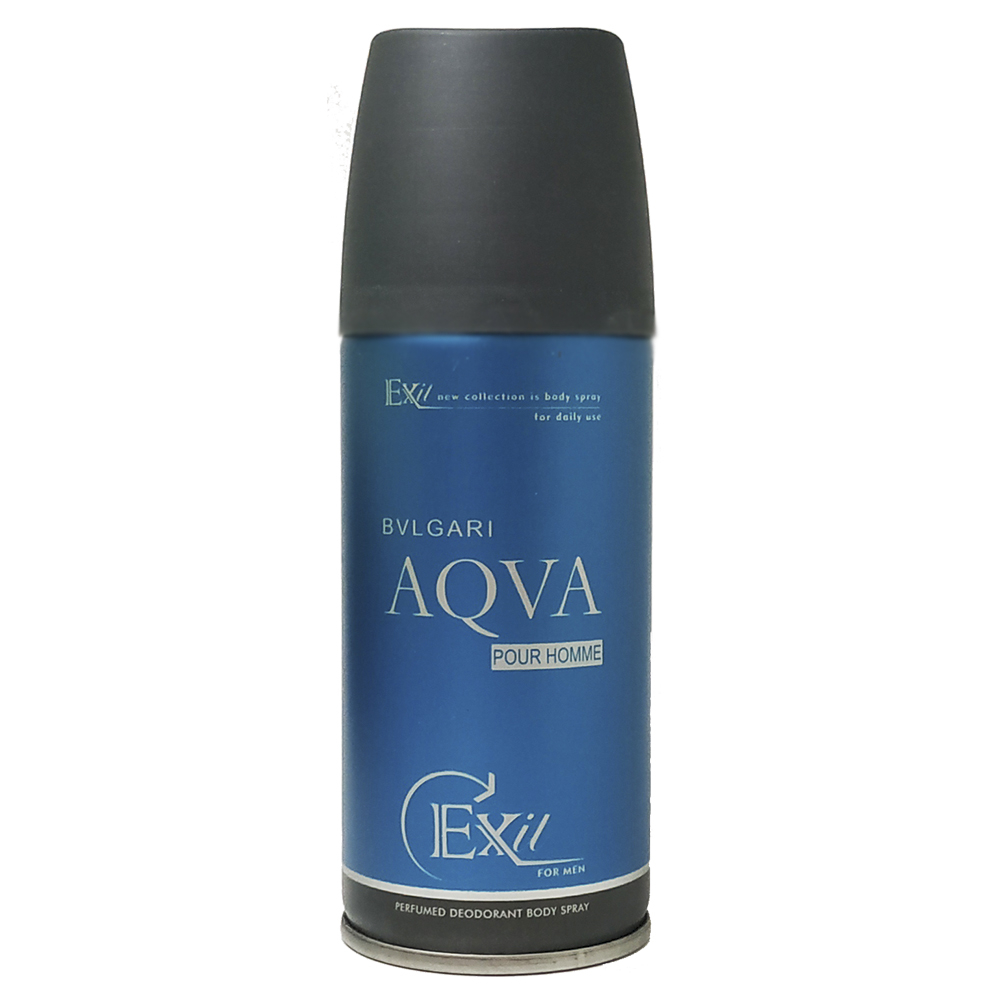 اسپری خوشبو کننده بدن مردانه اگزیت مدل Aqva Pour Homme حجم 150 میلی لیتر