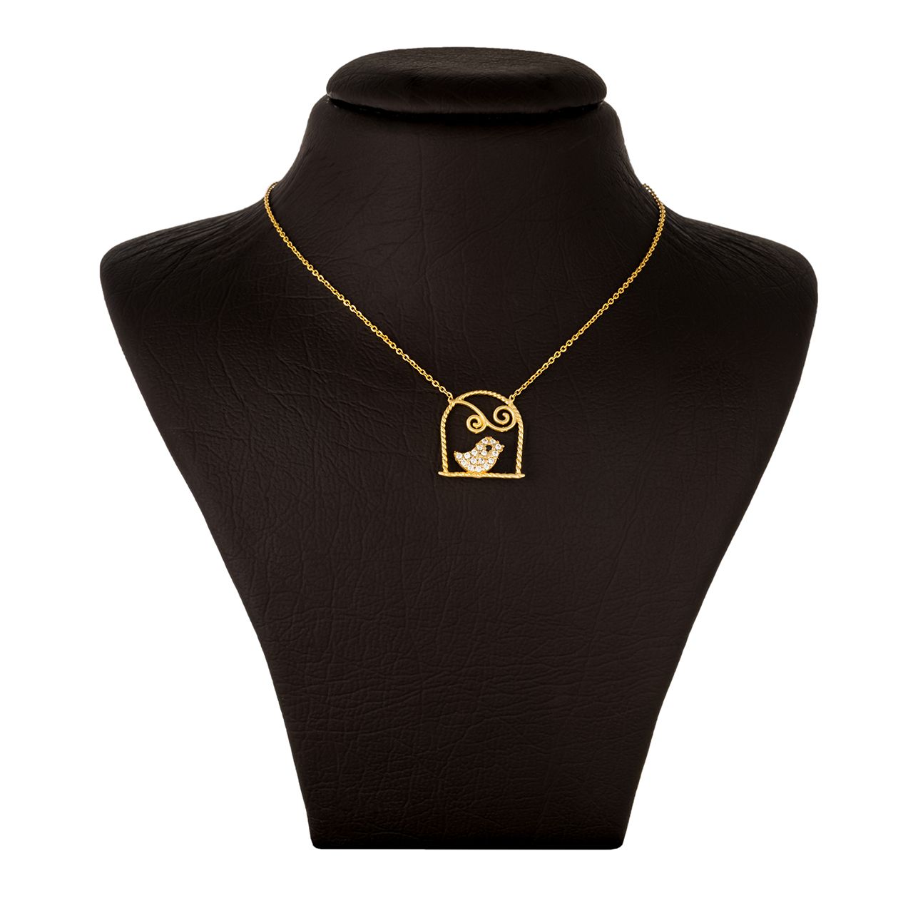 گردنبند طلا 18 عیار زنانه جواهری سون مدل 2396