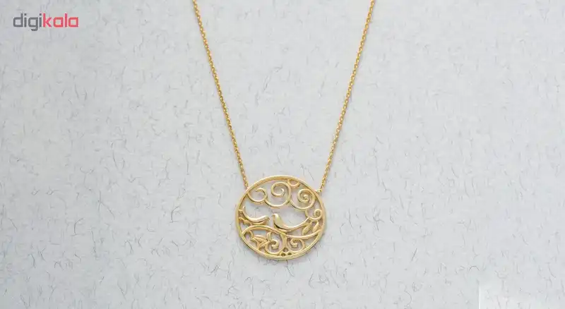 گردنبند طلا 18 عیار زنانه جواهری سون مدل 2398
