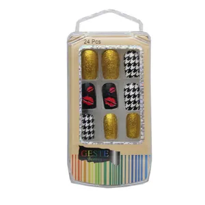 ناخن مصنوعی ژست مدل G141 بسته 24 عددی