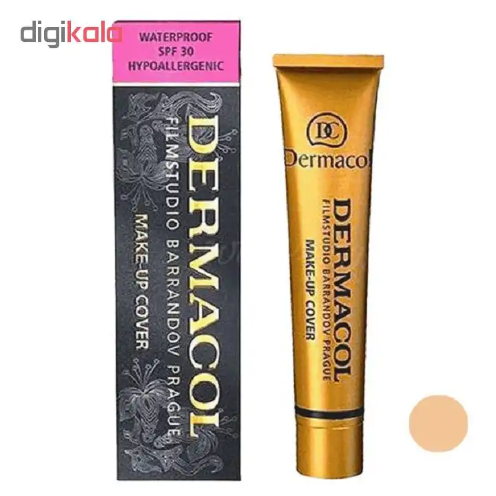 کرم پودر درماکول شماره 210 حجم 30 میلی لیتر