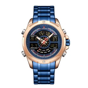 نقد و بررسی ساعت مچی دیجیتال مردانه نیوی فورس مدل NF9170RGBE توسط خریداران