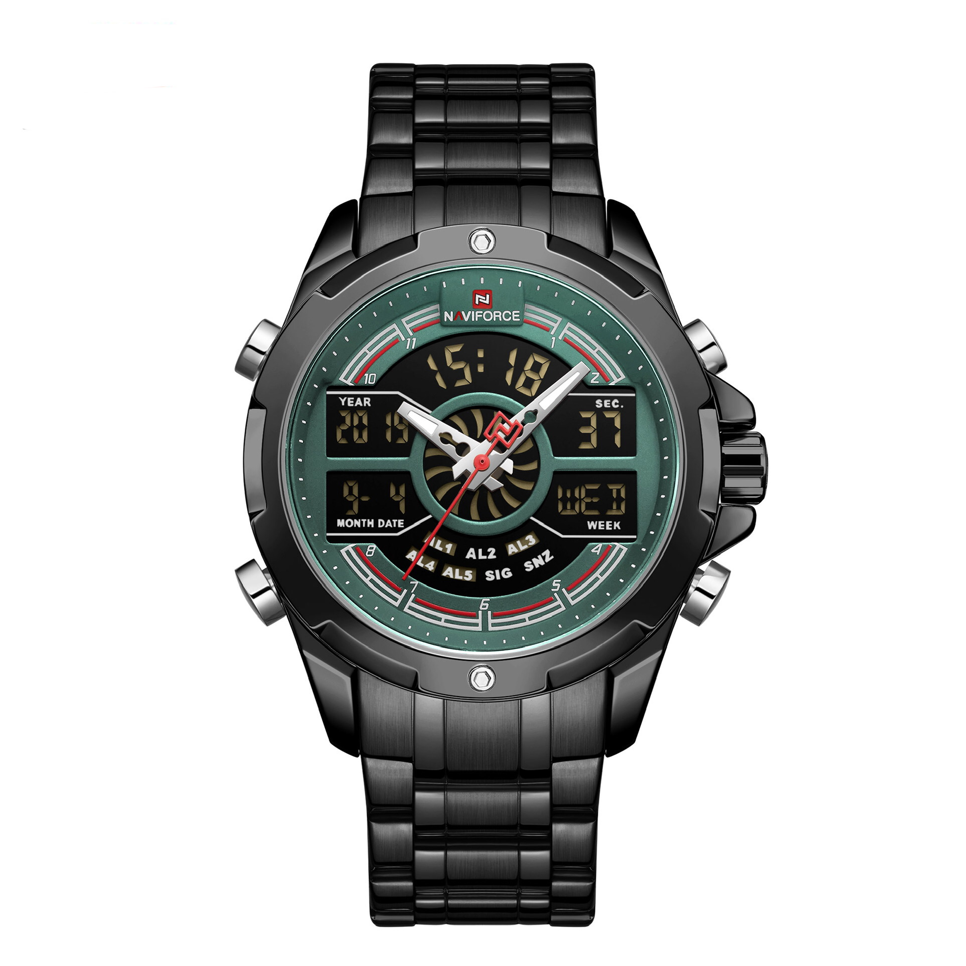 ساعت مچی دیجیتال مردانه نیوی فورس مدل NF9170BGN