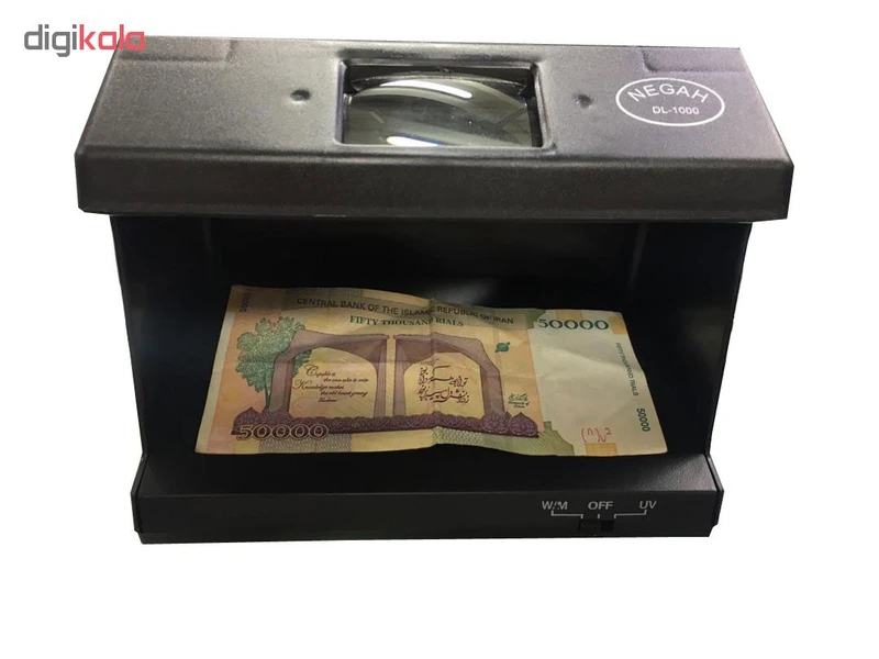 دستگاه تشخیص اصالت اسکناس نگاه مدل DL-1000 عکس شماره 6