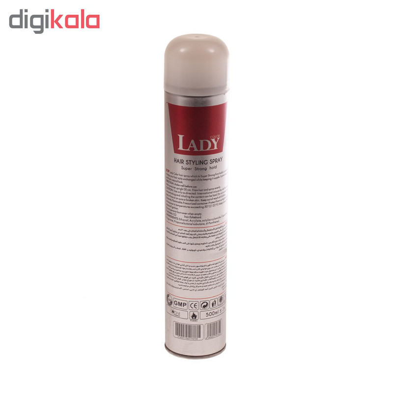 اسپری حالت دهنده مو لیدی مدل Super Strong حجم 500 میلی لیتر اسپری حالت دهنده مو لیدی مدل Super Strong حجم 500 میلی لیتر