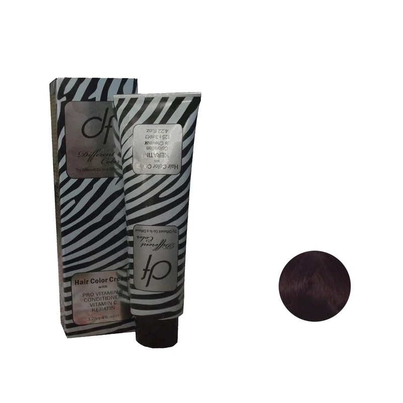 رنگ مو دیفرنت شماره 5.77 حجم 125 میلی لیتر رنگ فندقی