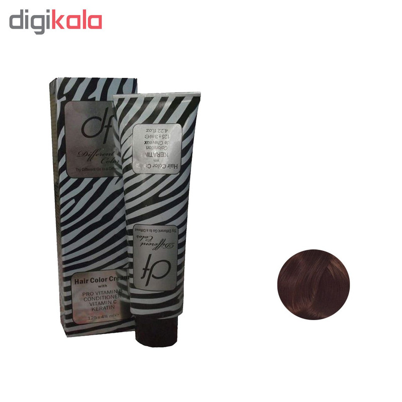 رنگ مو دیفرنت شماره 7.3 حجم 125 میلی لیتر رنگ بلوند طلایی متوسط