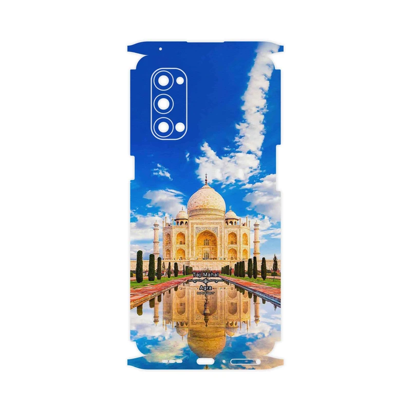 برچسب پوششی ماهوت مدل The Taj Mahal-FullSkin مناسب برای گوشی موبایل اپو Reno4 Pro 5G