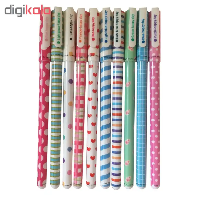 روان نویس هپی دی کد  06547 مجموعه ۱۰ عددی