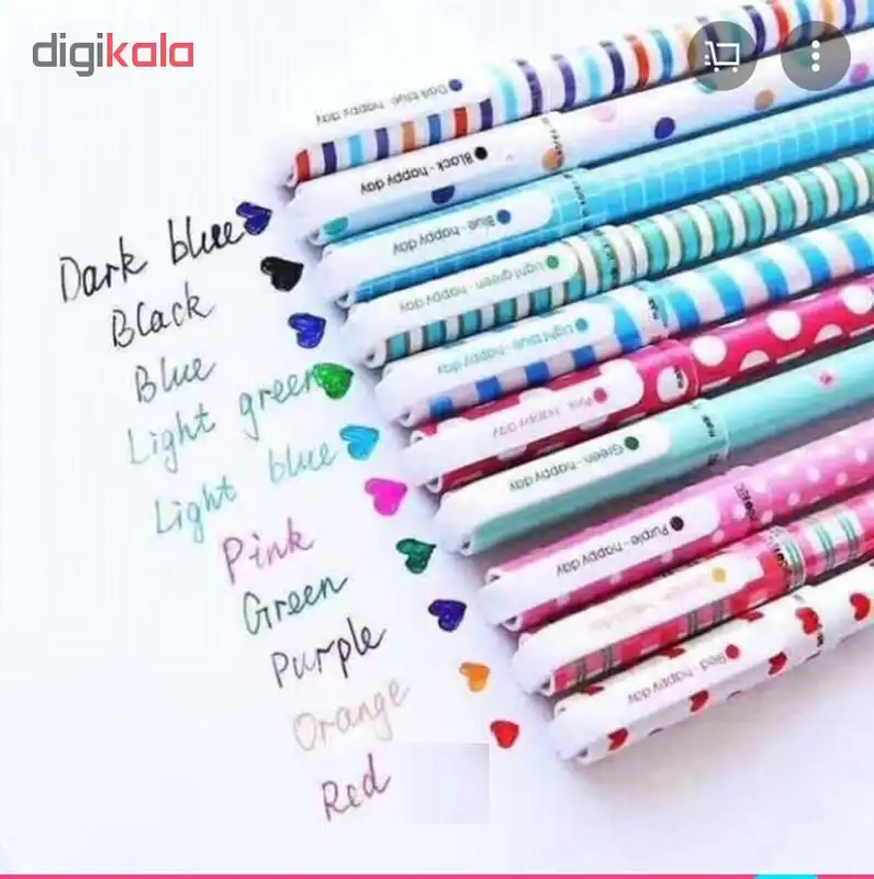 روان نویس هپی دی کد  06547 مجموعه ۱۰ عددی