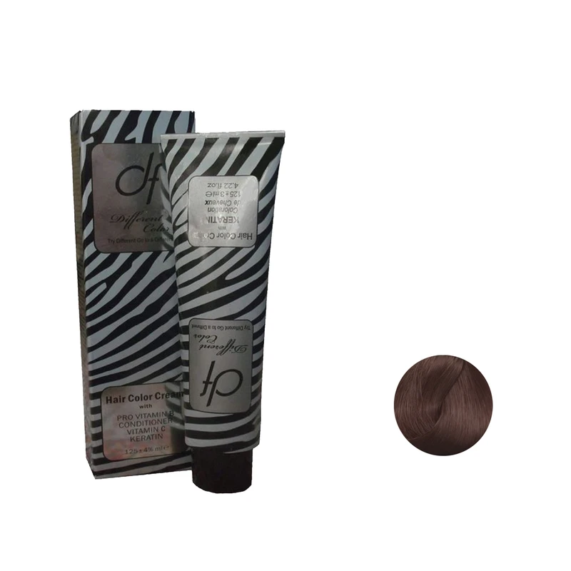 رنگ مو دیفرنت شماره 7.1 حجم 125 میلی لیتر رنگ بلوند خاکستری متوسط