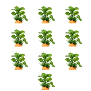 گیاه مصنوعی آکواریوم کد 180329 بسته 10 عددی