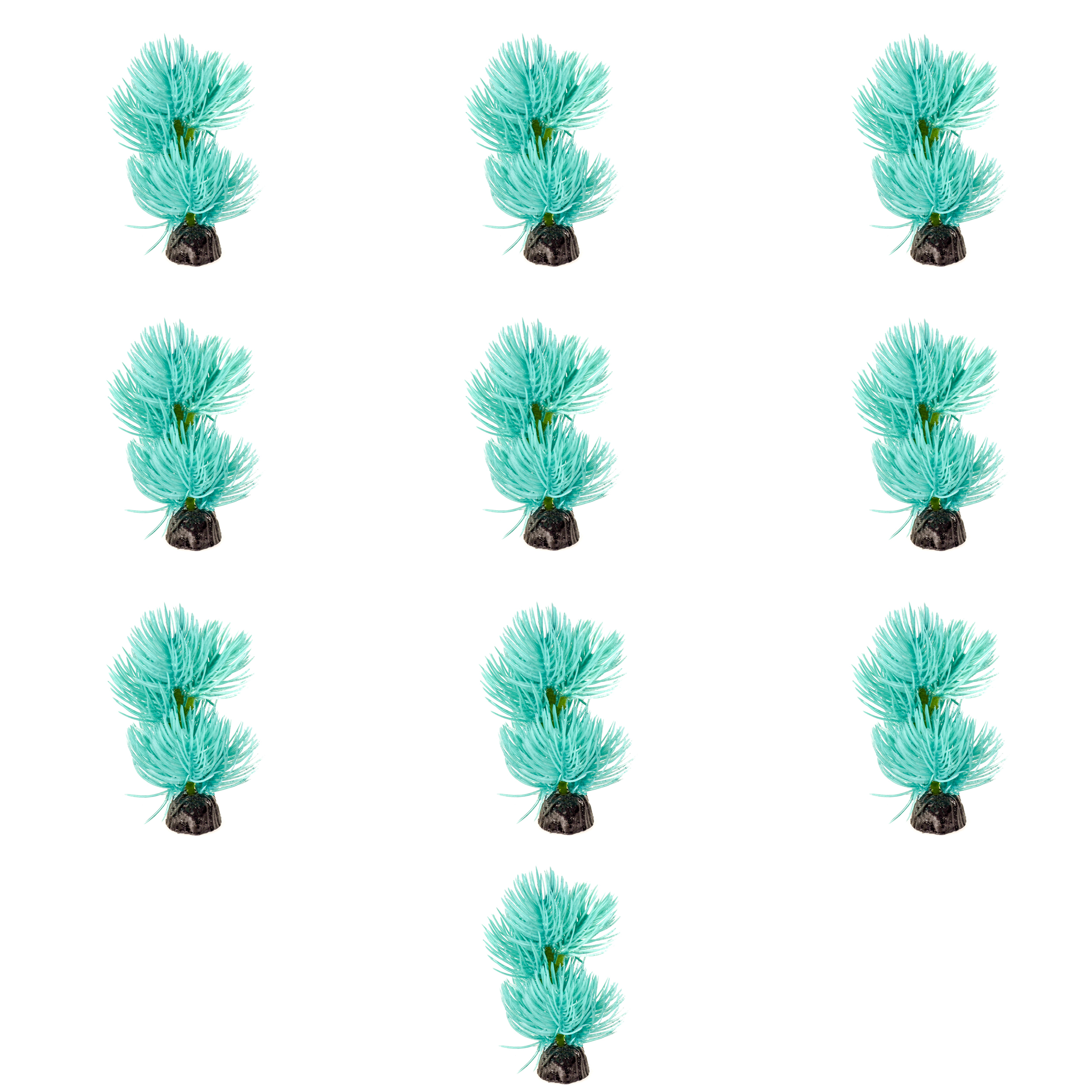 گیاه مصنوعی آکواریوم کد 180332 بسته 10 عددی