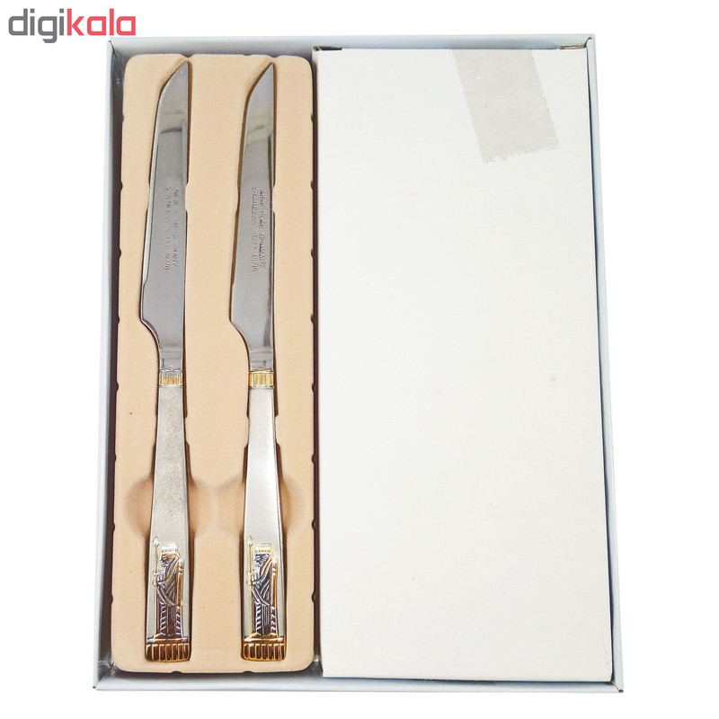 کارد میوه خوری نیوهوم کد 0880 طرح هخامنش بسته 12 عددی