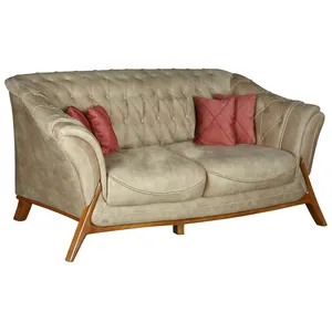 مبل راحتی دو نفره چشمه نور کد MA-411.2-BR-N