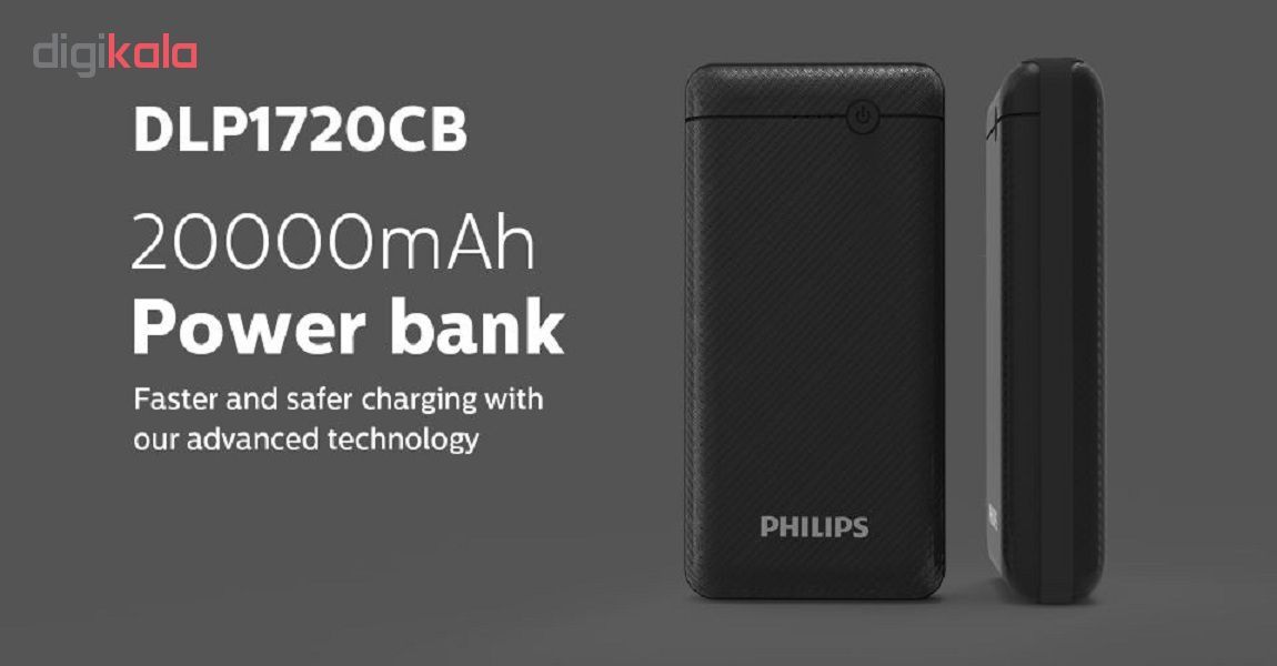 شارژر همراه فیلیپس مدل DLP1720C ظرفیت 20000 میلی آمپر ساعت main 1 11