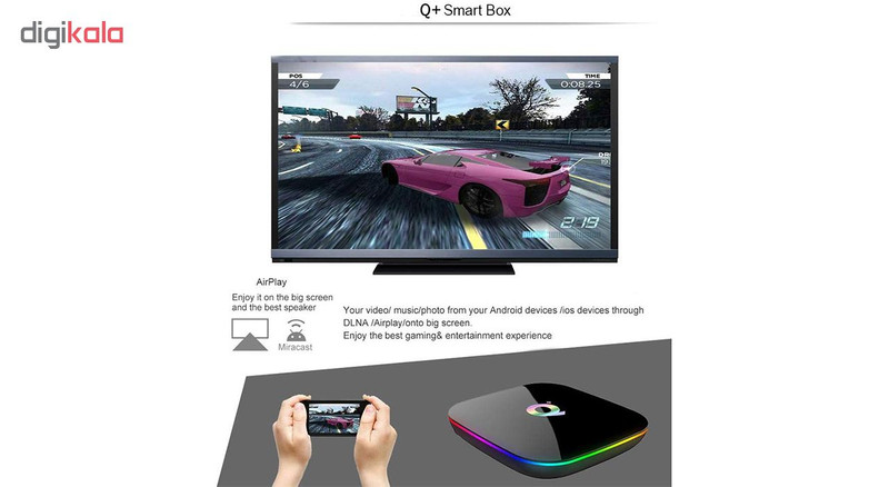 اندروید باکس مدل Q PLUS
